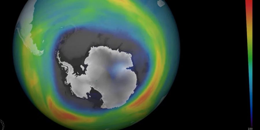 Ozonloch Südpol
