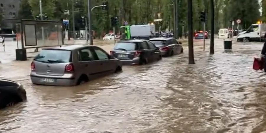 Mailand Unwetter