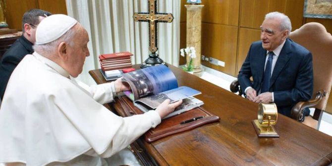 Papst Regisseur Martin Scorsese