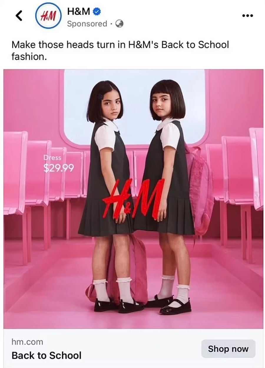 Der Shitstorm wurde jedoch durch dieses Bild ausgelöst. Es stammt aus einer Kampagne von H&M Australien.