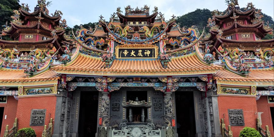 Ein Tempel in Ruifang, Taiwan.