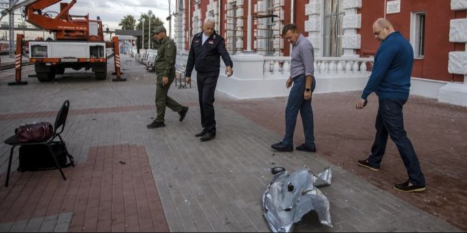 Kursk war nicht zum ersten Mal Ziel ukrainischer Drohnen. (Archivbild) ukraine greift drohnen