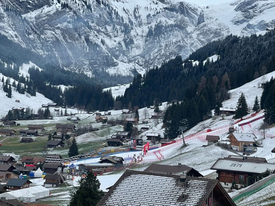 Für morgen sind rund 10 Zentimeter Neuschnee angekündigt, dem Rennen steht nichts im Weg, so Christian Haueter von der Geschäftsleitung.