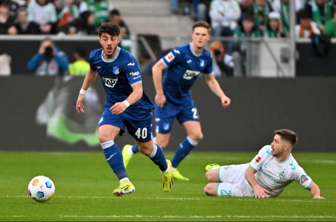 Kann weiter von Europa träumen: die TSG 1899 Hoffenheim. TSG 1899 Hoffenheim.