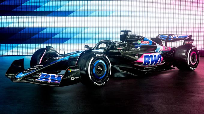 Der neue Alpine A524 von Esteban Ocon und Pierre Gasly. Alpine Formel 1 Ocon