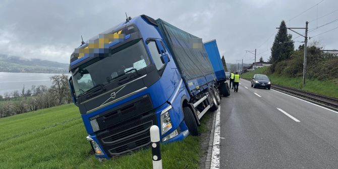 Beinwil am See: Von Strasse abgekommen