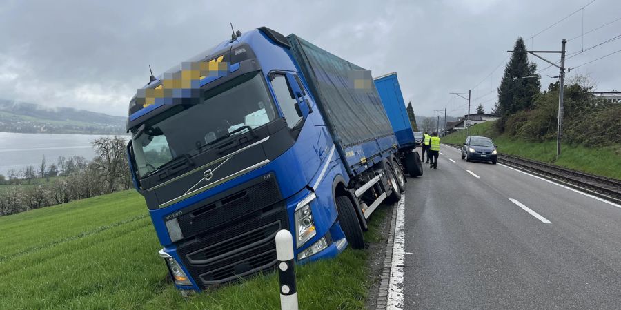 Beinwil am See: Von Strasse abgekommen