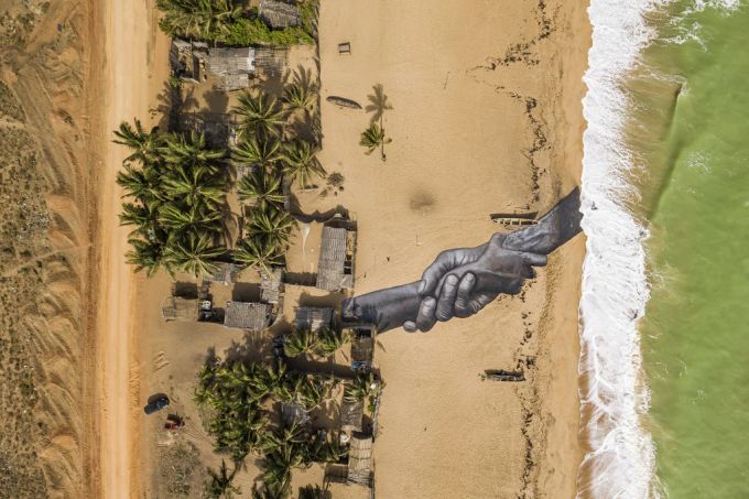 Benin, Landart (Symbolbild) Benin Bronzen - Benin
