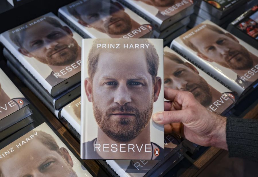 Buch «Reserve» von Prinz Harry.