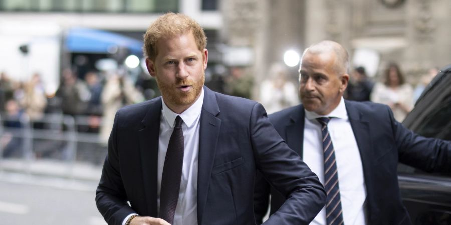 Prince Harry gives evidence in court against Mirror Group Newspapers