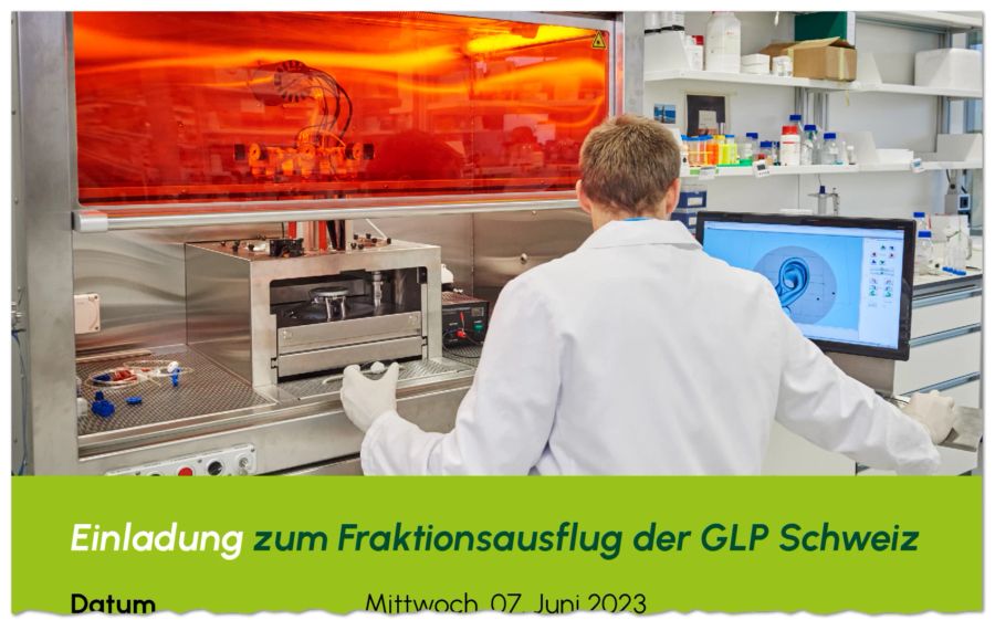 Einladung Grünliberale Fraktionsausflug