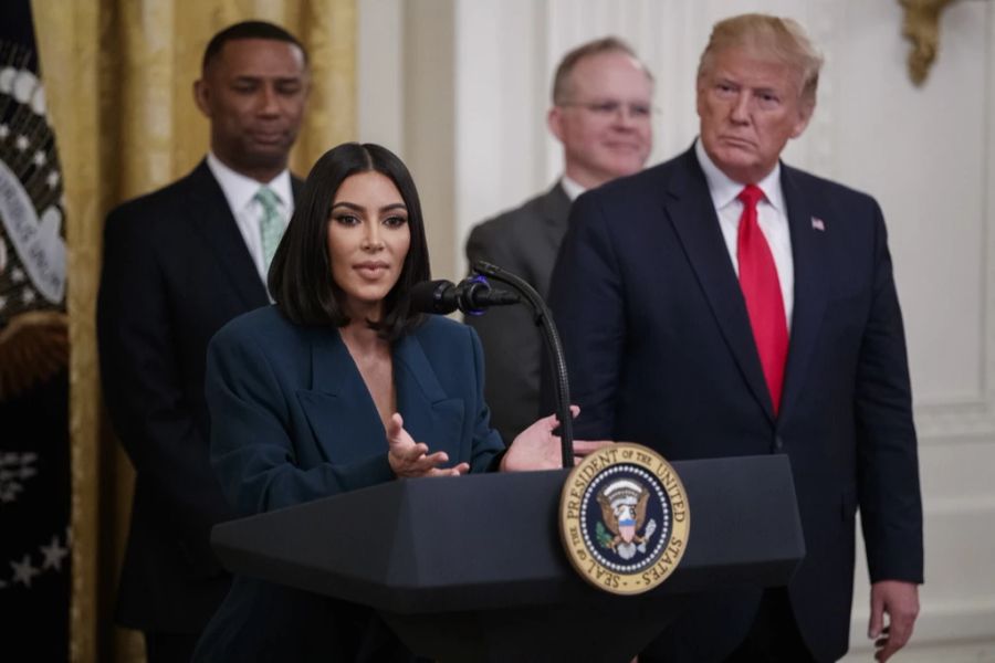 Kim Kardashian versuchte sich bereits in der Politik.