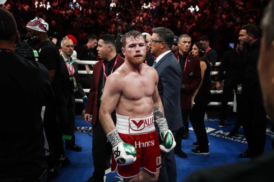 5. Platz: Der mexikanische Boxer Canelo Alvarez verdiente im betreffenden Zeitraum 110 Millionen US-Dollar.