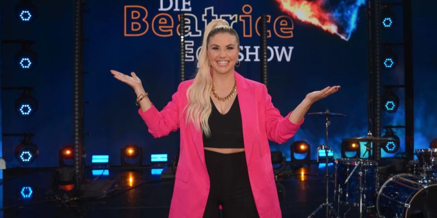 Beatrice Egli nahm kürzlich eine neue Ausgabe ihrer gleichnamigen Show auf.