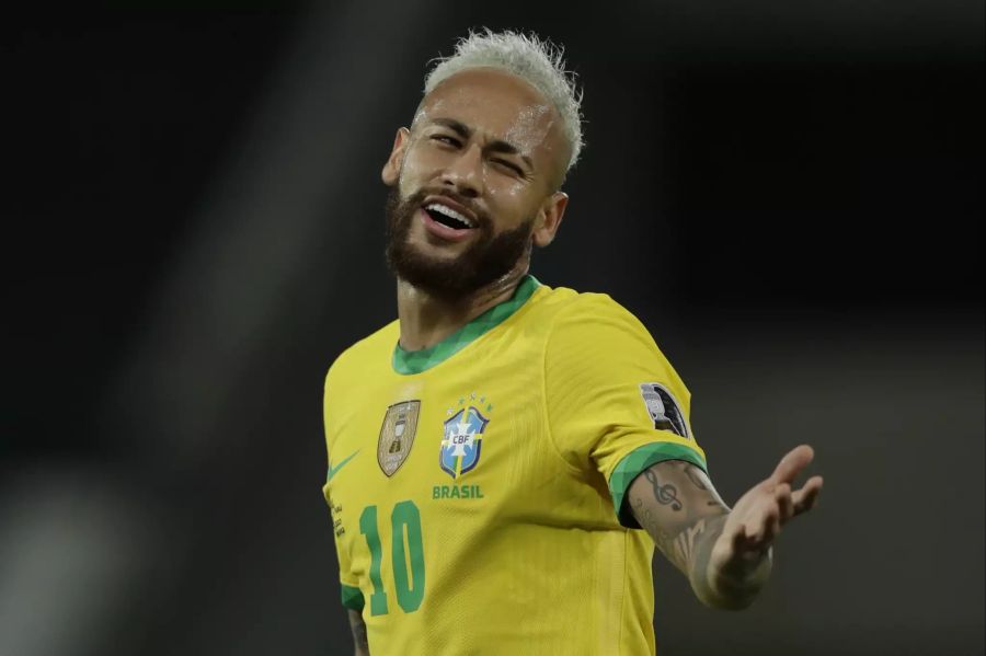 Auch nicht schlecht: Neymar schafft es mit rund 87,5 Millionen Franken auf den sechsten Platz.