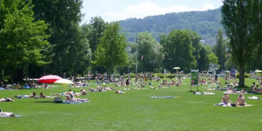 Auch wenn erst Mitte Mai ist, sorgen die hohen Temperaturen diese Woche für ein erstes Sommergefühl.