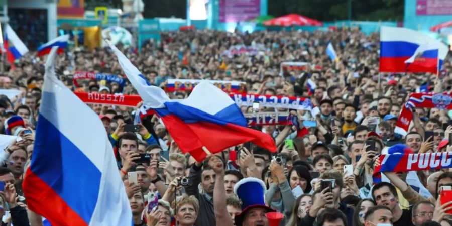 Fans in St. Petersburg