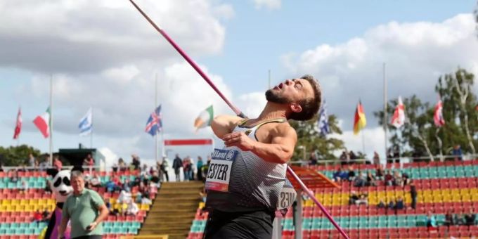 Beendet aus gesundheitlichen Gründen seine Sportlerkarriere: Mathias Mester. Foto: Jens Büttner/dpa-Zentralbild/dpa mathias mester