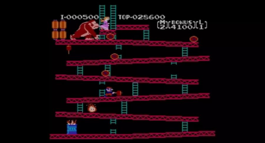 44 jahren donkey kong