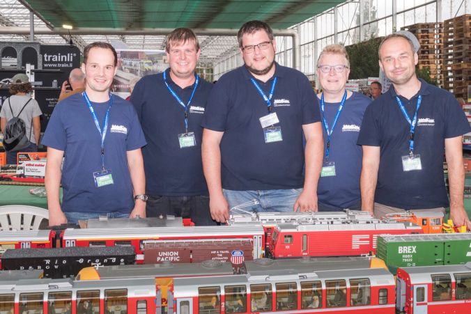 Das OK: Daniel Kesseli, Roman Probst, Stefan Wyss, Guido Hoferer, Stefan Treier.