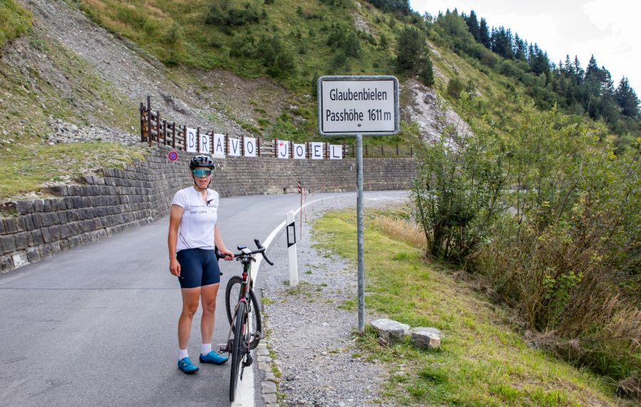 Monika Satter und ihr Velo