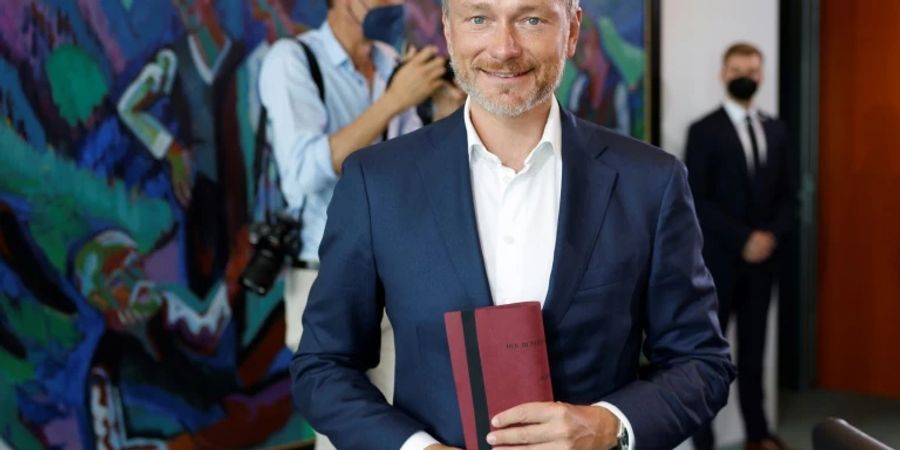 Christian Lindner im Bundeskabinett