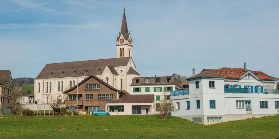 Die evangelisch-reformierte Kirche Bütschwil-Mosnang.