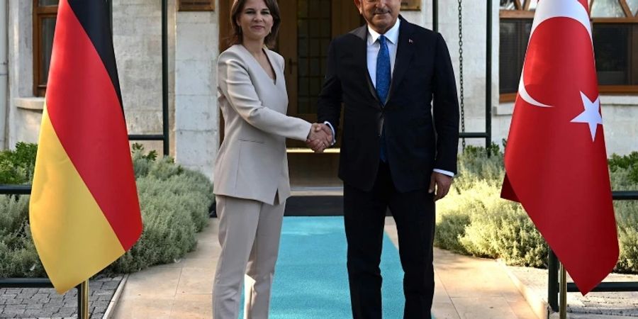 Baerbock und Cavusoglu