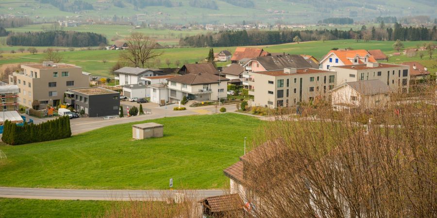 Blick auf die Gemeinde Hohenrain.