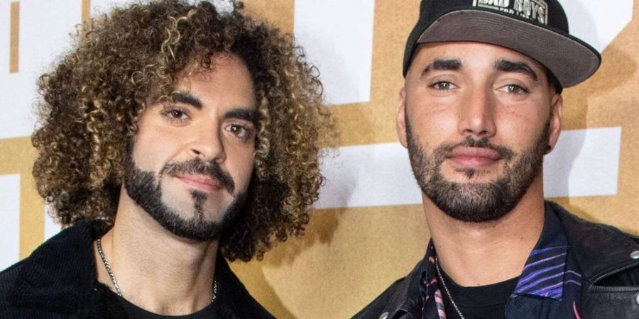 Adil El Arbi (l.) und Bilall Fallah auf der Premiere von «Bad Boys for Life» in Amsterdam.