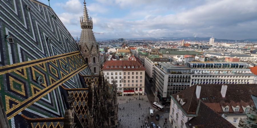 An erster Stelle steht nun Wien.