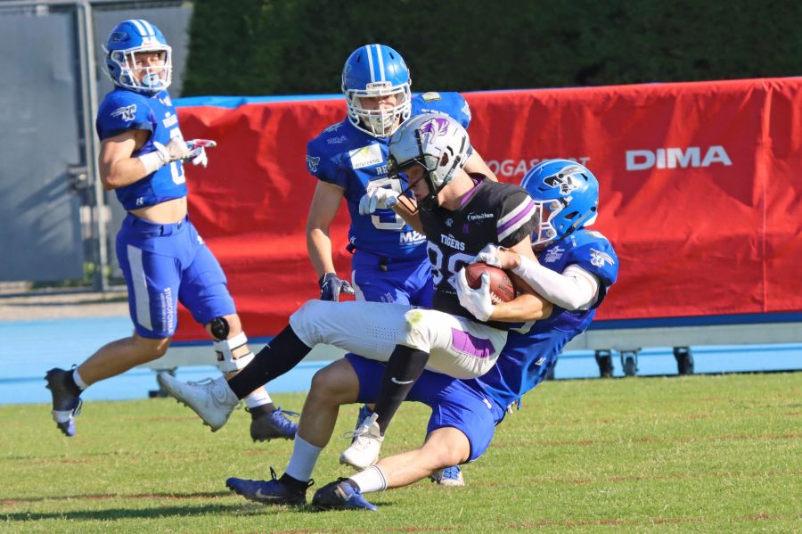 Die Zurich Renegades lieferten sich mit den Thun Tiger ein umkämpftes Spiel.