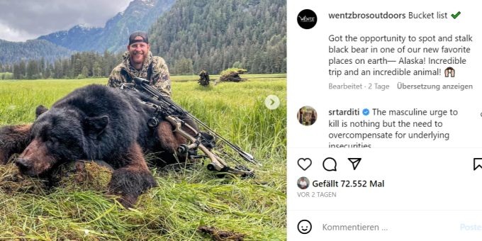 Carson Wentz wirft normalerweise Pässe in der NFL. Mit diesem Foto während der «Offseason» sorgt er für Wirbel. NFL