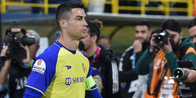 Cristiano Ronaldos lobt die Qulität der Saudi Pro League. cristiano ronaldo