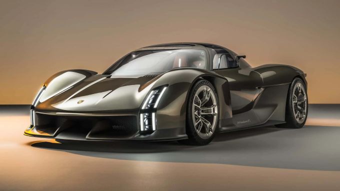 Fahrzeuge wie der Porsche Mission X profitieren von dem Wissen, das die Rennställe in der Formel E sammeln. Porsche Mission X