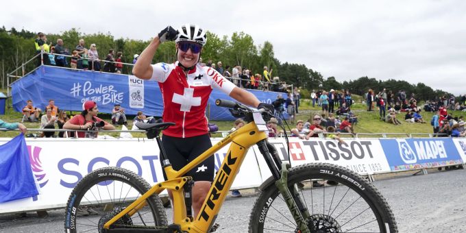 E-Mountainbike - WM-Gold für Solothurnerin Nathalie Schneitter