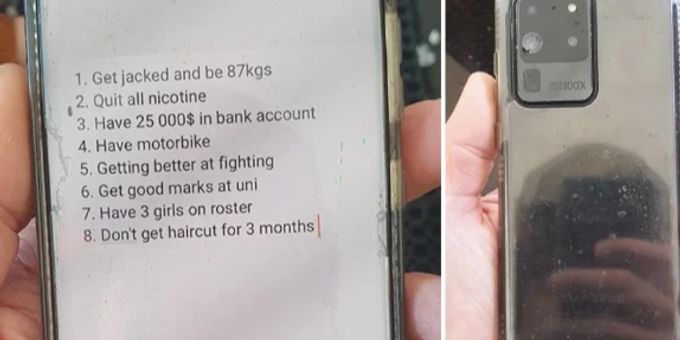 Auf einem verlorenen Handy wurde eine Ziel-Liste gefunden. facebook
