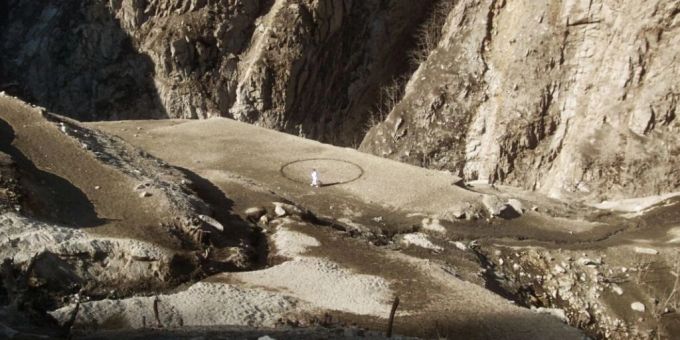 Zürich - Zürcher Künstlerin drehte Film in trockengelegtem Verzasca-Stausee