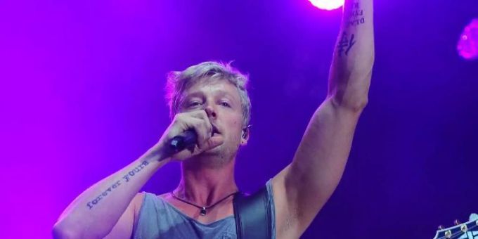 Der finnische Rocker Samu Haber. samu haber