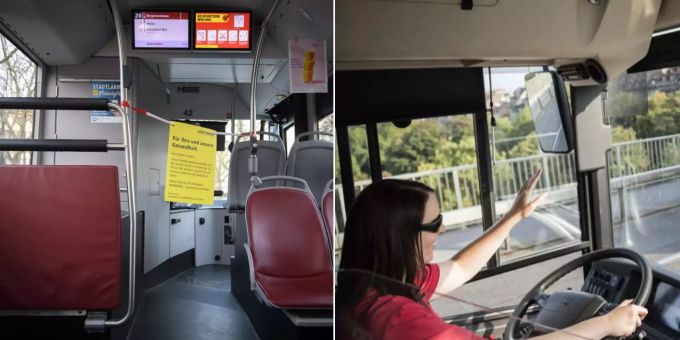 Bei Bernmobil tragen Chauffeure keine Masken – das führt zu Kritik im Netz. Bernmobil Coronavirus