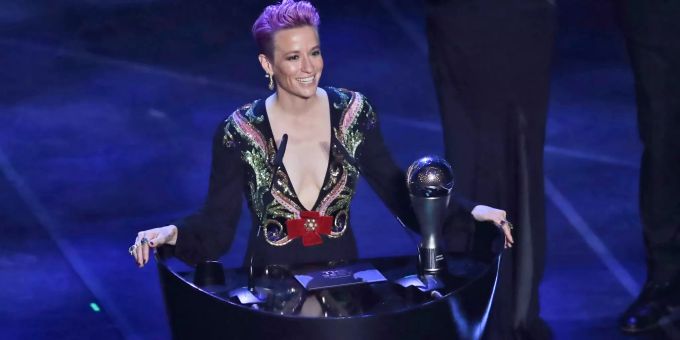 Megan Rapinoe ist die aktuell beste Fussballerin der Welt. Megan Rapinoe