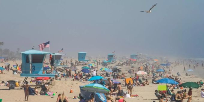 Los Angeles - Kalifornien schliesst wegen Corona-Krise einige Strände