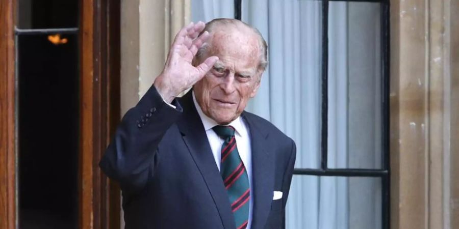 Prinz Philip verabschiedet sich von seiner Rolle als Ehrenoberst des Infanterie-Regiments The Rifles. Foto: Adrian Dennis/PA Wire/dpa