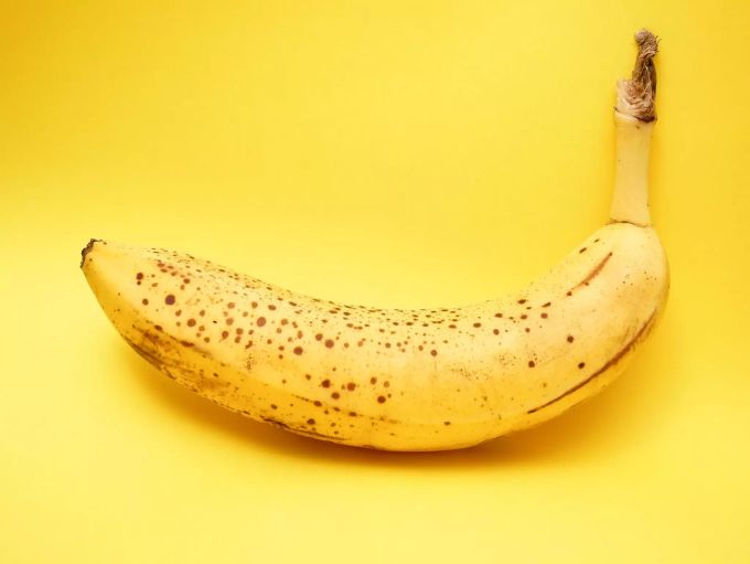 Banane als Snack zwischendurch. Banane