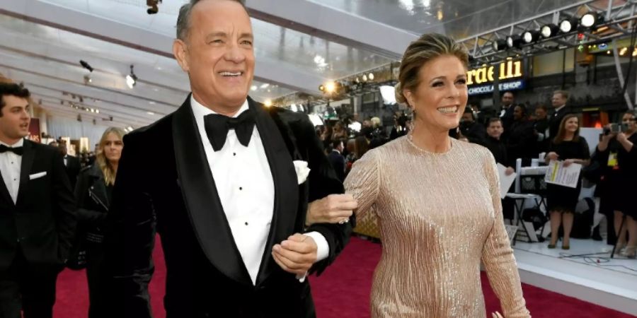 Tom Hanks und seine Frau Rita Wilson