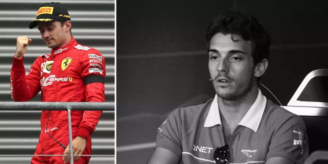 Charles Leclerc Ferrari Bianchi