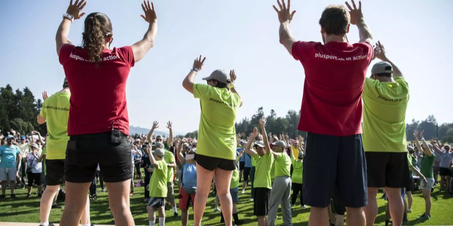 PluSport Sporttag durch Spenden