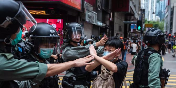 Proteste in Hongkong