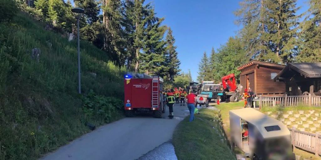 Riederalp Vs Elektrobus Chauffeur Schwer Verletzt