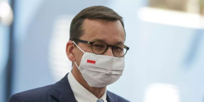 Polens Regierungschef Morawiecki Polens Regierungschef Morawiecki